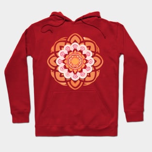 mandala Clamber drawing Hoodie